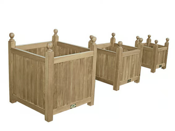 TRIS - Wooden planter by Il Giardino di Legno - view 2